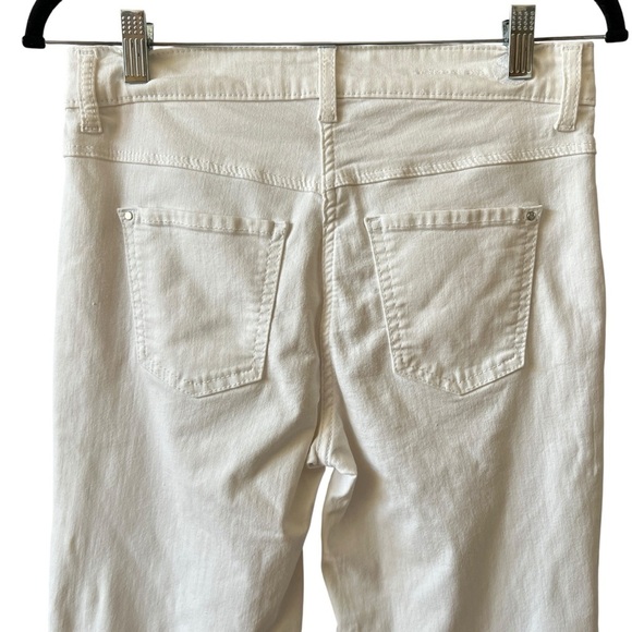 MAC JEANS DREAM WOMENS 30” WHITE STRAIGHT LEG CASUAL SUMMER COASTAL CHIC - Picture 5 of 10
